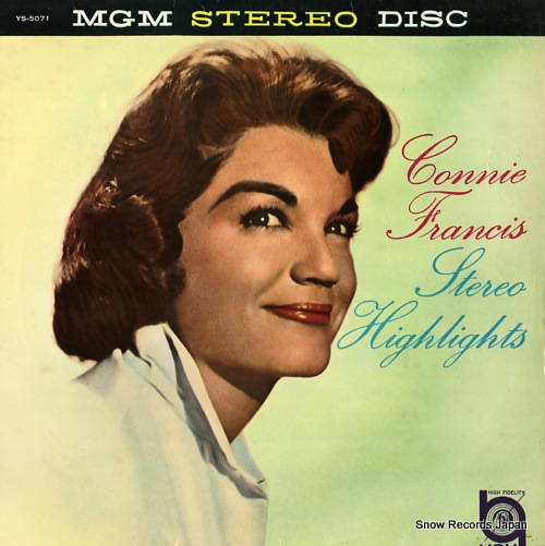 FRANCIS, CONNIE connie francis stereo highlights YS-5071