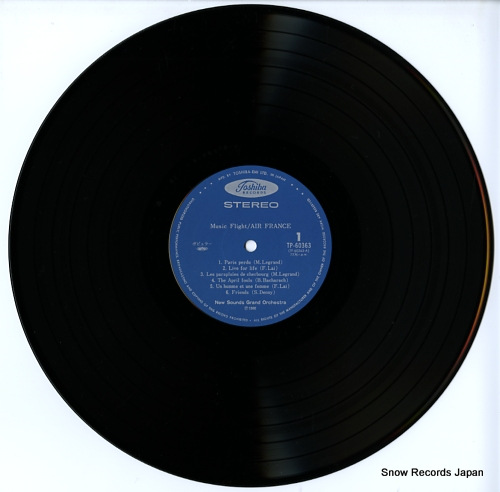 NEW SOUNDS GRAND ORCHESTRA music flight / air france TP-60363