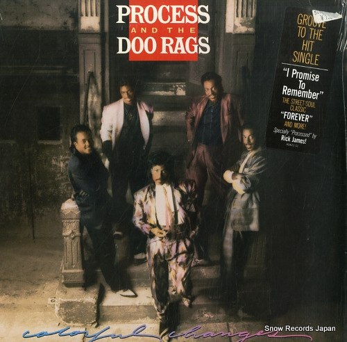 PROCESS AND THE DOO RAGS colorful changes BFC40421 - front cover