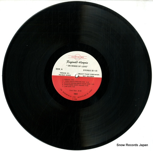 HAYNES, REGINALD on wings of love LP1001