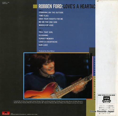 FORD, ROBBEN love's a heartache 28MM0253