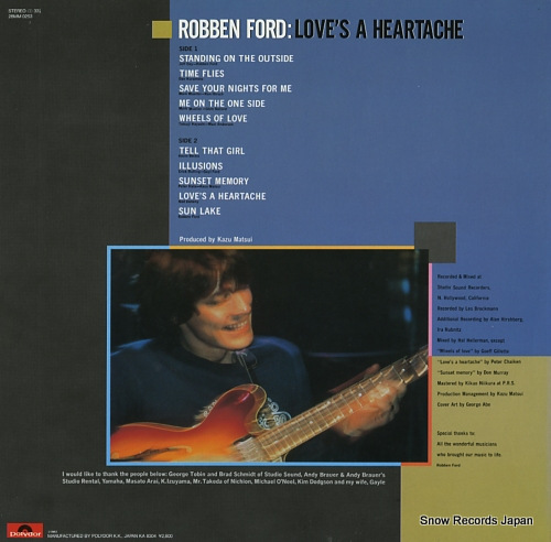 FORD, ROBBEN love's a heartache 28MM0253
