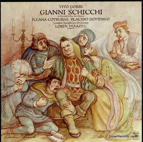 GOBBI, TITO puccini; gianni schicchi M34534 - front cover
