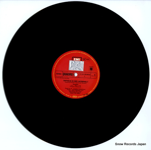 MATTES, WILLY offenbach; orpheus in der unterwels 1C157-30802/03Q