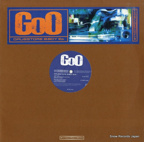GOO drugstore b.boy ep SYNC001 - front cover