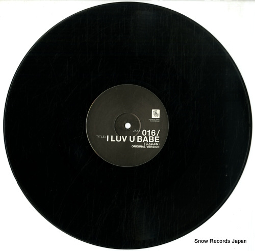 ALLEN, GWYN JAY i luv u babe JAXX.016 - disc