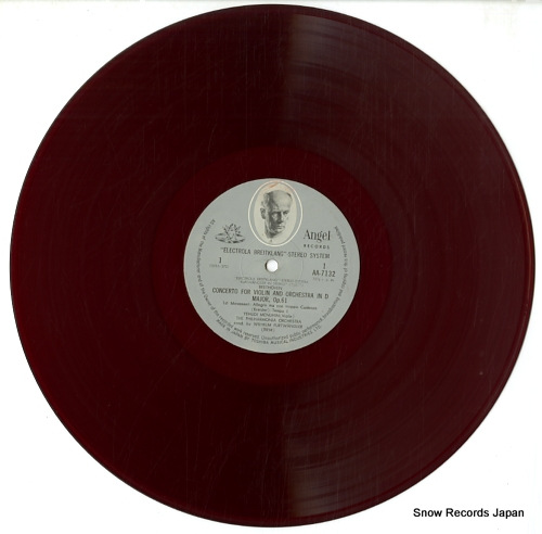 FURTWANGLER, WILHELM beethoven; concerto for violin and orchestra in d major AA-7132