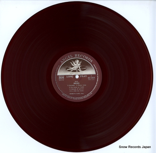 FAURE, HENRIETTE ravel; miroirs / le tombeau de couperin HC1054