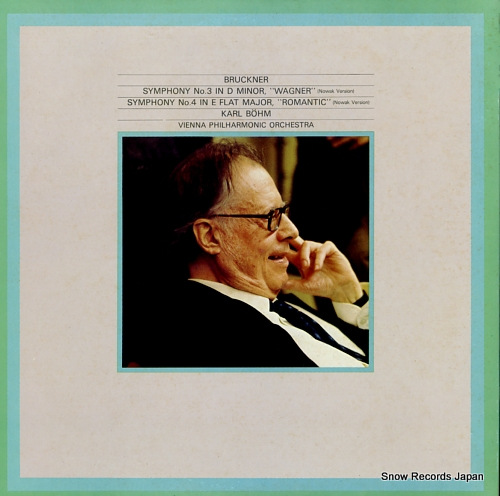 BOHM, KARL bruckner; symphonies no.3 