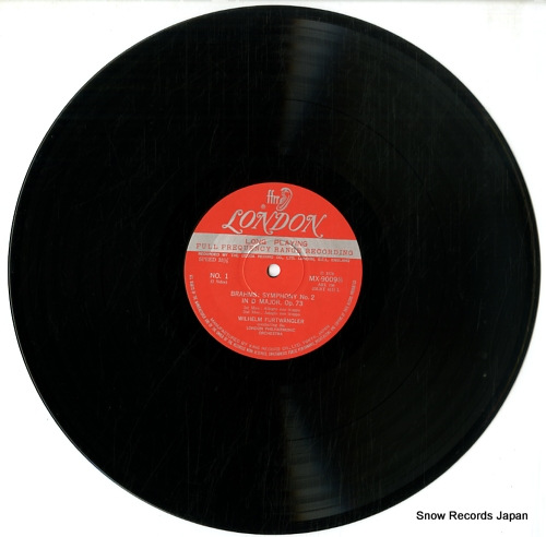 FURTWANGLER, WILHELM brahms; symphony no.2 MX9009M