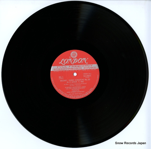 ASHKENAZY, VLADIMIR mozart; piano concertos no.20, no.6 SLC6021