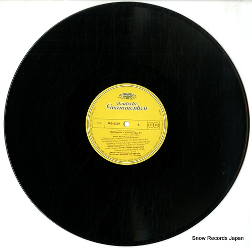 KARAJAN, HERBERT VON beethoven; wellington's victory MG2327