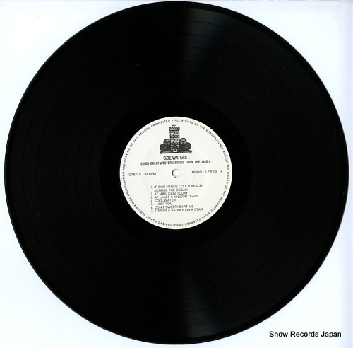WATERS, OZIE sings great western songs from the 1940's LP8109