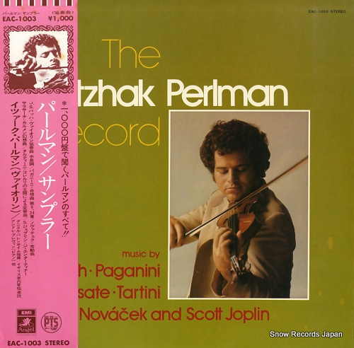PERLMAN, ITZHAK the itzhak perlman record EAC-1003