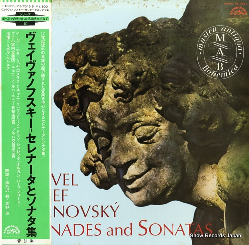 PESEK, LIBOR vejvanovsky; serenades and sonatas OS-7048-S - front cover
