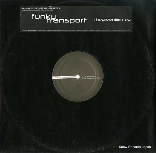 FUNKY TRANSPORT the green jam ep LOCO-UTD001 - front cover