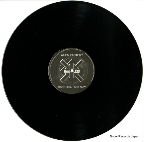 ALIEN FACTORY right here right now EDM079-1 - disc