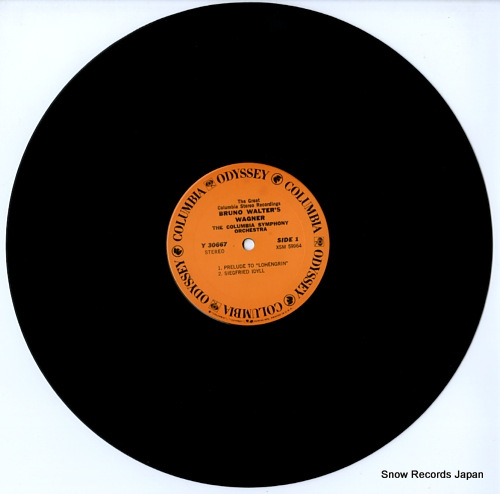 WALTER, BRUNO bruno walter's wagner Y30667 - disc