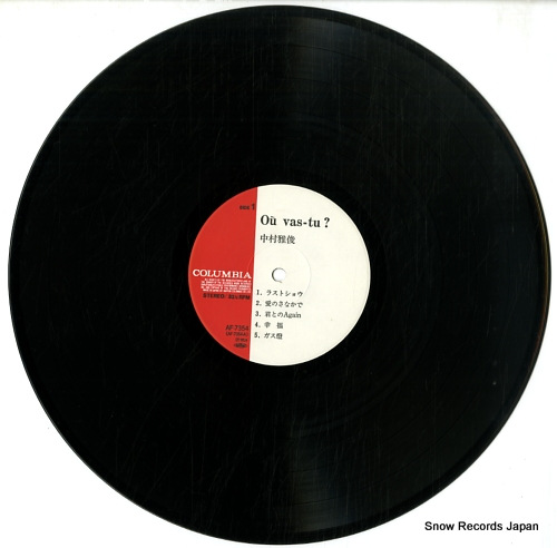 NAKAMURA, MASATOSHI ou vas-tu ? AF-7354