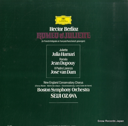 OZAWA, SEIJI berlioz; romeo et juliette MG8227/8