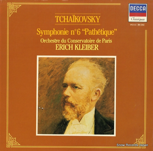 KLEIBER, ERICH tchaikovsky; symphonie n6 