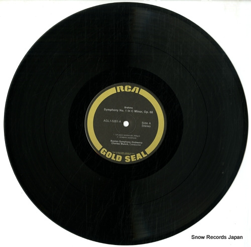 롦ߥ󥷥 brahms; symphony no.1 AGL1-5201