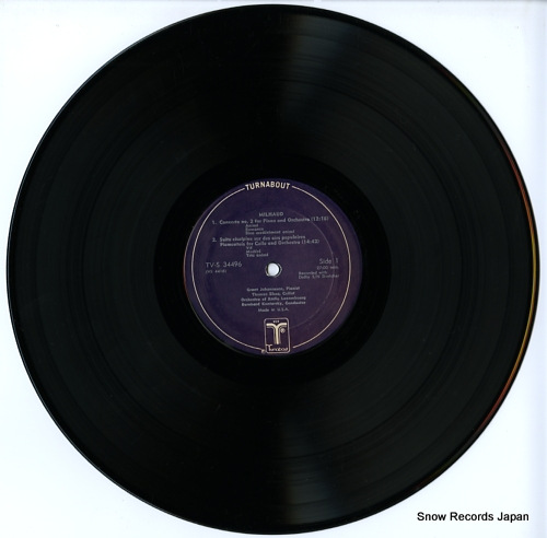٥ϥȡ󥿥륹 milhaud; piano concerto no.2 TV-S34496