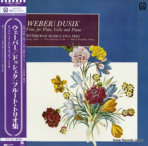 PITTSBURGH MUSICA VIVA TRIO weber/dusik; trio for flute, cello and piano H-5048V
