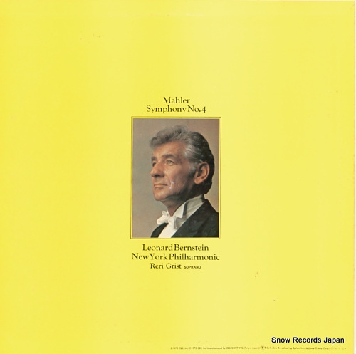 BERNSTEIN, LEONARD mahler; symphony no.4 SOCL1065