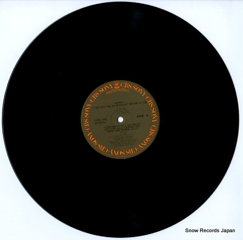 SZELL, GEORGE mozart; symphony no.33 in b-flat major, k.319 13AC446
