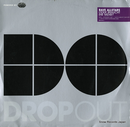 RAVE ALLSTARS oder braucht ihr mehr? DROP0221-6 - front cover