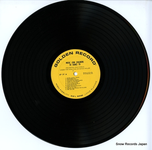 MILLER, MITCH a golden treasury of music (for children) to dance to GLP:37