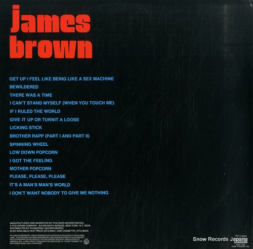 BROWN, JAMES sex machine PD-2-9004
