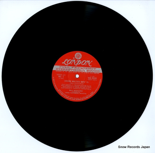 BOSKOVSKY, WILLI vienna waltzes best 15! music of strauss family SOL9033-4