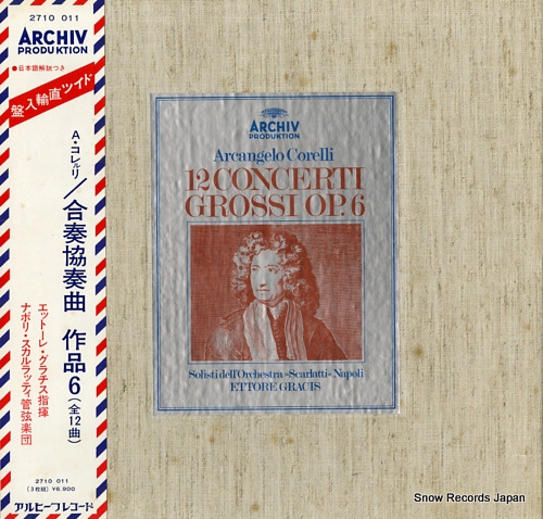GRACIS, ETTORE corelli; 12 concerti grossi op.6 2710011
