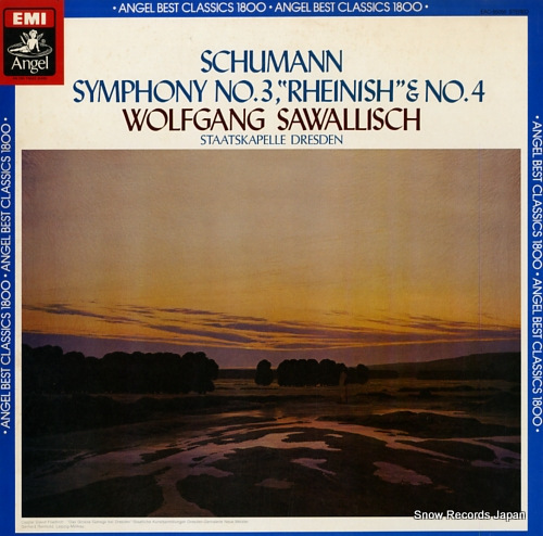 SAWALLISCH, WOLFGANG schumann; symphony no.3, 