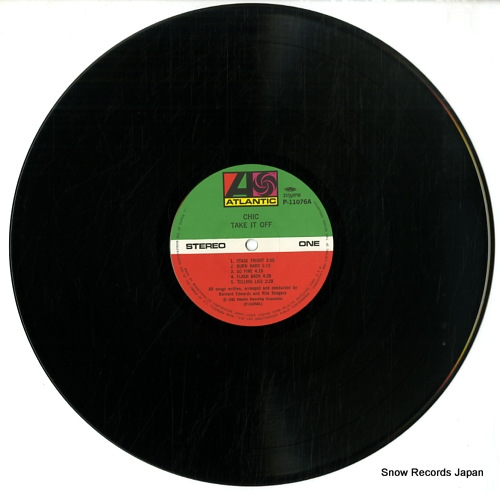 CHIC take it off P-11076A - disc