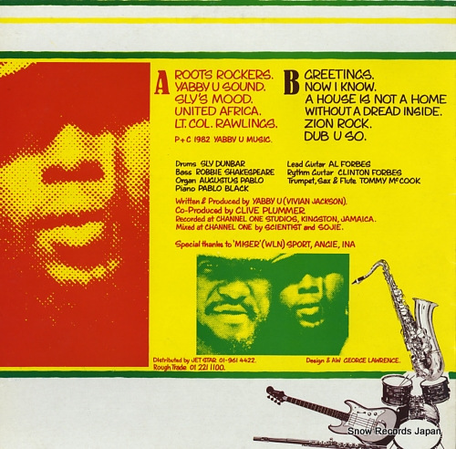 V/A yabby u meets sly & robbie along with tommy mccook WLN001