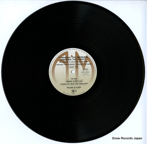 DILLARD AND CLARK through the morning, through the night GXG-1034