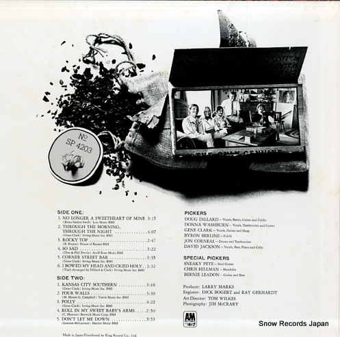 DILLARD AND CLARK through the morning, through the night GXG-1034