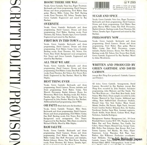 SCRITTI POLITTI provision V2515