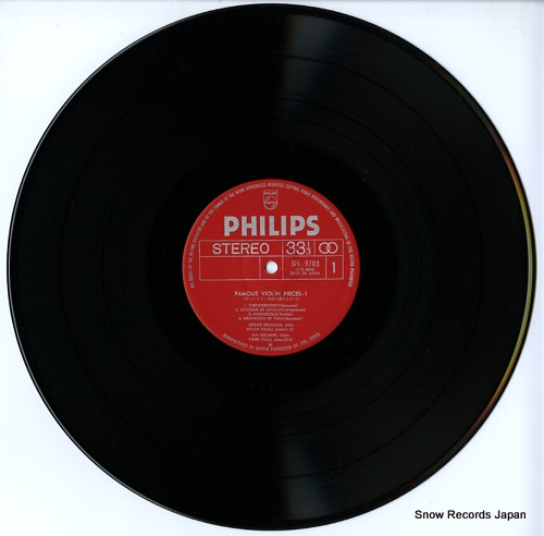 V/A famous violin pieces SFL-9703-4