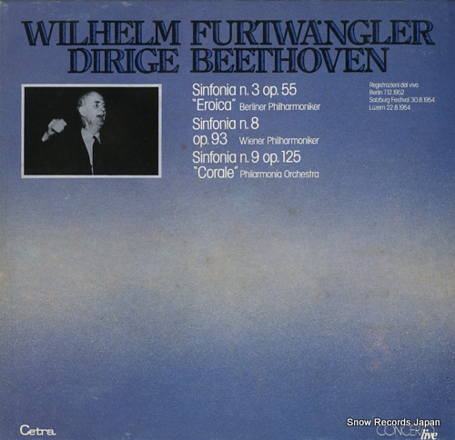 FURTWANGLER, WILHELM dirige beethoven LO530