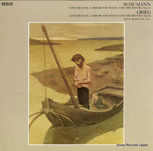 RUBINSTEIN, ARTUR schumann; concerto in a minor for piano and orchestra op.54 FCCA851 - front cover