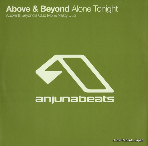 ABOVE AND BEYOND alone tonight ANJ-059