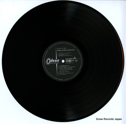 POURCEL, FRANCK golden disk EOP-95001B