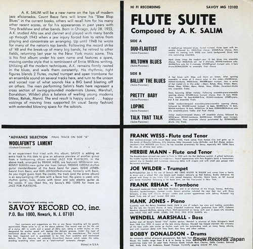 A.K.  flute suite MG12102