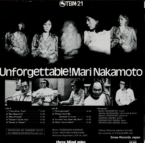 NAKAMOTO, MARI unforgettable! TBM.21