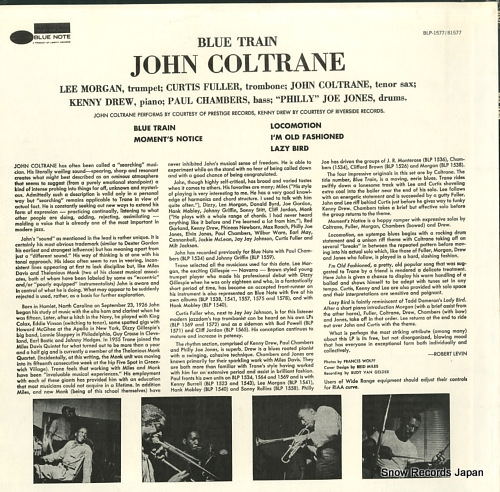 COLTRANE, JOHN blue train BST81577