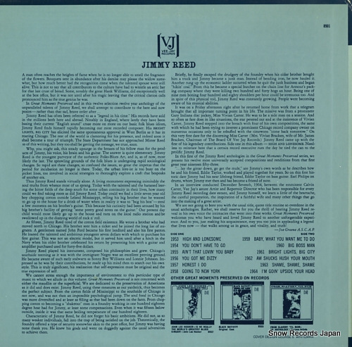 REED, JIMMY the legend - the man VJS-8501